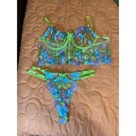 SHEIN mesh lingerie set xl - Picture 3 of 4